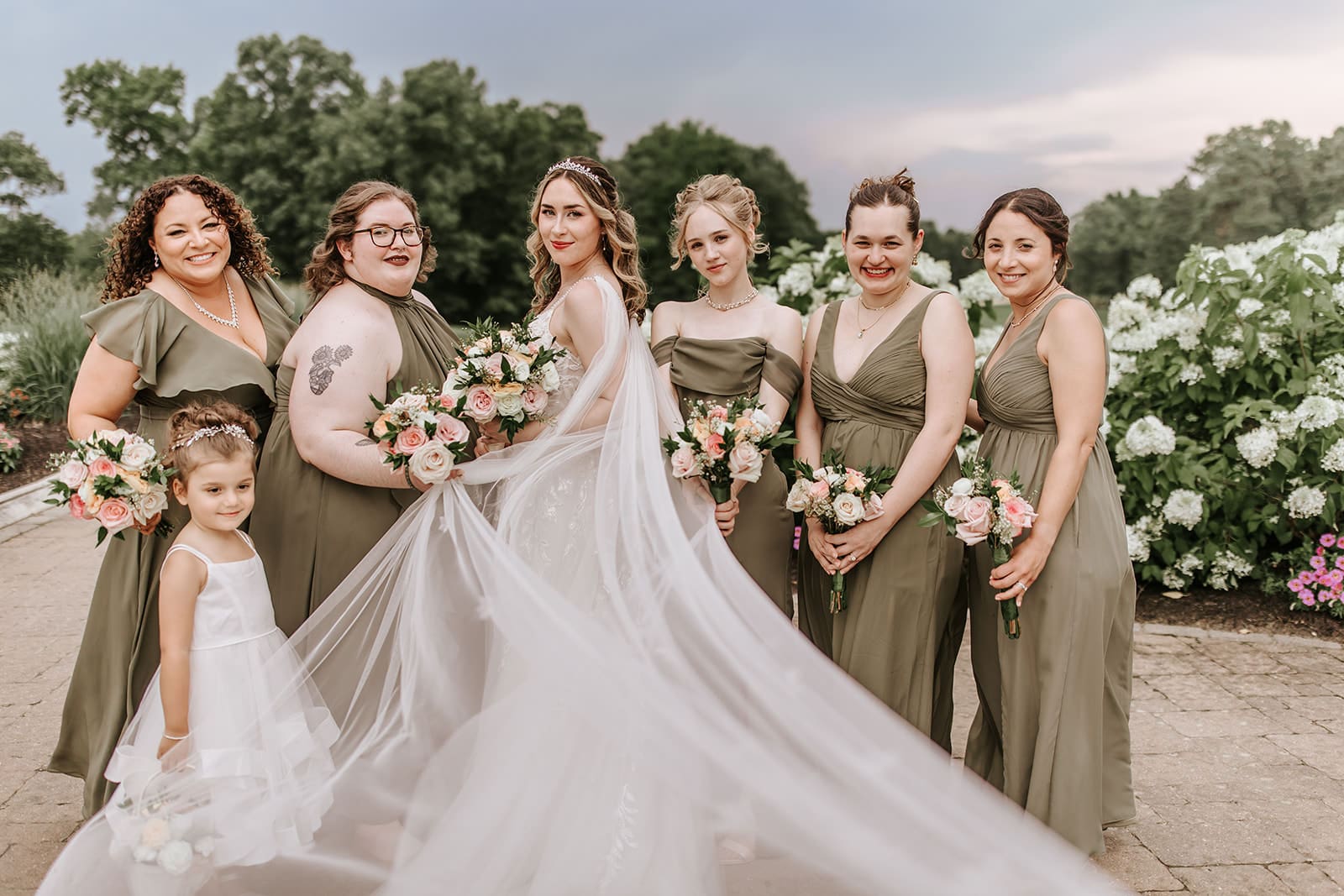 Summer Wedding Photos at Running Deer Golf Club