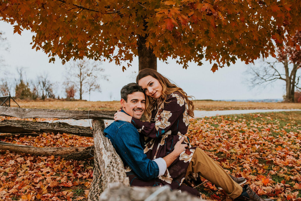 Engagement Photos in Valley Forge